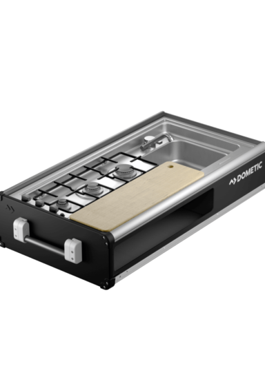 small slide out kitchen